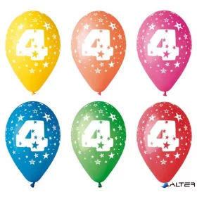 Léggömb, 26 cm, számos, 4