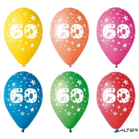 Léggömb, 26 cm, számos, 60