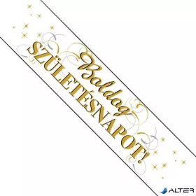 Vállszalag,'Boldog Születésnapot' elegáns