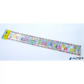 Felirat, fólia, 'Boldog születésnapot'