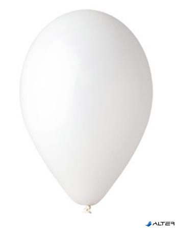 Léggömb, 26 cm, fehér