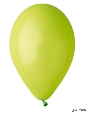 Léggömb, 26 cm, limezöld
