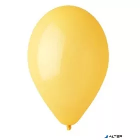 Léggömb, 26 cm, napsárga