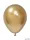 Léggömb, 30cm, "Balonevi", króm arany