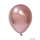 Léggömb, 30cm, "Balonevi", króm rosegold
