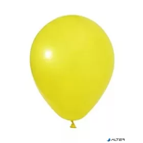 Léggömb, 30cm, "Balonevi", citromsárga