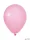 Léggömb, 30cm, "Balonevi", rózsaszín