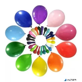Léggömb, 30cm, "Balonevi", vegyes színek