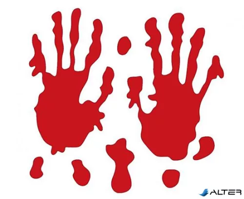 Matrica, ablakra, "Halloween", vegyes