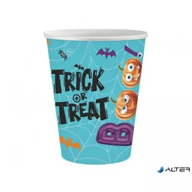 Pohár, papír, 2,5 dl, "Trick or Treat"