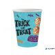 Pohár, papír, 2,5 dl, "Trick or Treat"