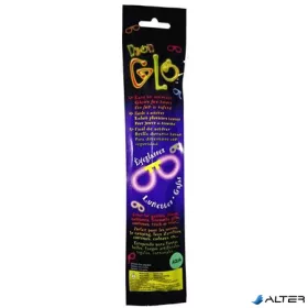 Szemüveg, sötétben világító, műanyag