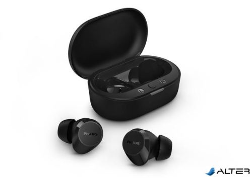 Fülhallgató, TWS vezeték nélküli, Bluetooth 5.3, PHILIPS "TAT1209", fekete