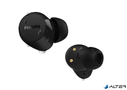 Fülhallgató, TWS vezeték nélküli, Bluetooth 5.3, PHILIPS 'TAT1209', fekete