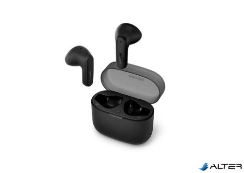 Fülhallgató, TWS vezeték nélküli, Bluetooth 5.3, PHILIPS "TAT2139", fekete