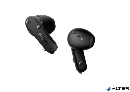 Fülhallgató, TWS vezeték nélküli, Bluetooth 5.3, PHILIPS "TAT2139", fekete