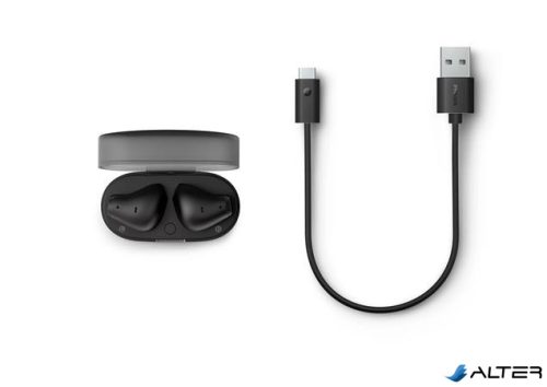 Fülhallgató, TWS vezeték nélküli, Bluetooth 5.3, PHILIPS "TAT2139", fekete