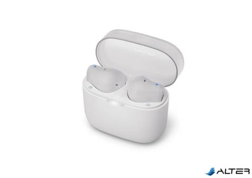 Fülhallgató, TWS vezeték nélküli, Bluetooth 5.3, PHILIPS 'TAT2139', fehér