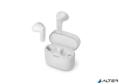 Fülhallgató, TWS vezeték nélküli, Bluetooth 5.3, PHILIPS "TAT2139", fehér