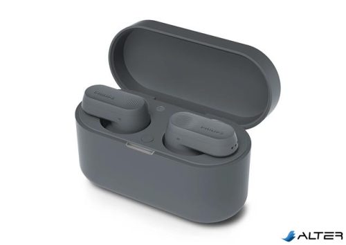 Fülhallgató, TWS vezeték nélküli, Bluetooth 5.3, PHILIPS 'TAT3509', szürke