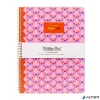 Spirálfüzet, A4+, vonalas, 100 lap, PUKKA PAD "Floral Jotta Notebook", vegyes minta