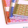 Spirálfüzet, A4+, vonalas, 100 lap, PUKKA PAD "Floral Jotta Notebook", vegyes minta