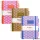 Spirálfüzet, B5, vonalas, 100 lap, PUKKA PAD "Floral Project Book", vegyes minta