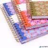 Spirálfüzet, B5, vonalas, 100 lap, PUKKA PAD "Floral Project Book", vegyes minta
