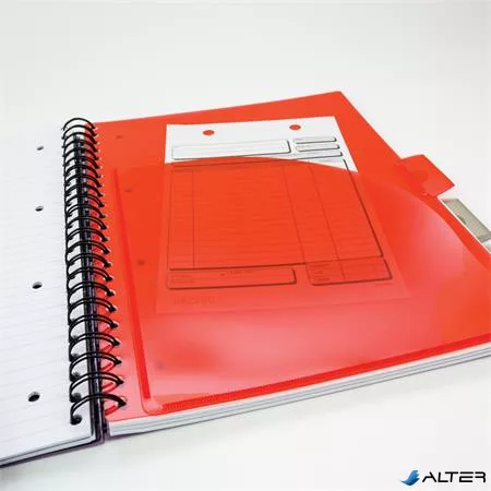 Spirálfüzet, A4+, vonalas, 100 lap, PUKKA PAD 'Metallic Project Book', vegyes szín