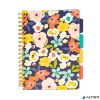 Spirálfüzet, B5, vonalas, 100 lap, PUKKA PAD "Floral Love Project Book", vegyes minta