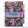 Spirálfüzet, B5, vonalas, 100 lap, PUKKA PAD "Project Book Bloom", vegyes minta