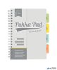 Spirálfüzet, B5, PUKKA PAD "Study book", szürke