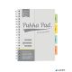 Spirálfüzet, B5, PUKKA PAD "Study book", szürke