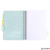 Spirálfüzet, B5, PUKKA PAD "Study book", szürke