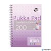 Spirálfüzet, A5, vonalas, 100 lap, PUKKA PAD "Irlen Jotta Lavender"