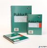 Spirálfüzet, A5, kockás, 100 lap, PUKKA PAD, "Metallic Jotta"