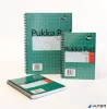 Spirálfüzet, A5, vonalas, 100 lap, PUKKA PAD, "Metallic Jotta"