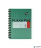 Spirálfüzet, A6, vonalas, 100 lap, PUKKA PAD, "Metallic Jotta"