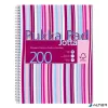 Spirálfüzet, A4+, vonalas, 100 lap, PUKKA PAD "Stripe Jotta"