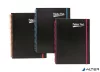 Spirálfüzet, A4+, vonalas, 100 lap, PUKKA PAD, "Neon notepad"