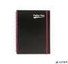 Spirálfüzet, A4+, vonalas, 100 lap, PUKKA PAD, "Neon notepad"