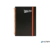 Spirálfüzet, A5, vonalas, 100 lap, PUKKA PAD, "Neon notepad"