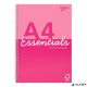 Spirálfüzet, A4, vonalas, 80 lap, PUKKA PAD 'Unipad Essentials Jotta', vegyes