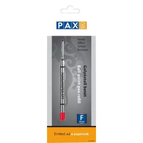 Golyóstollbetét, 0,8 mm, PAX, piros