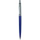 Golyóstoll, 0,8 mm, nyomógombos, sötétkék tolltest, PAX, kék