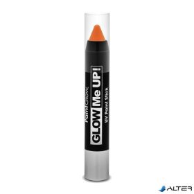   Arc- testfestő ceruza, UV fényben fluoreszkáló, neon narancs