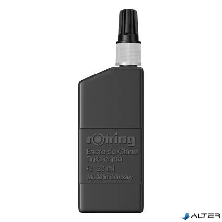 Tustinta, 23 ml, ROTRING 'Isograph', fekete