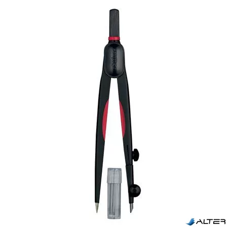 Körző, fém, heggyel, univerzális, ROTRING 'Compact'