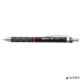 Nyomósirón, 0,35 mm, ROTRING "Tikky T", fekete