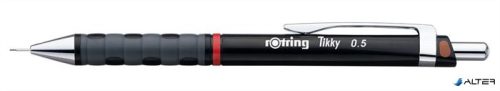 Nyomósirón, 0,5 mm, ROTRING "Tikky T", fekete